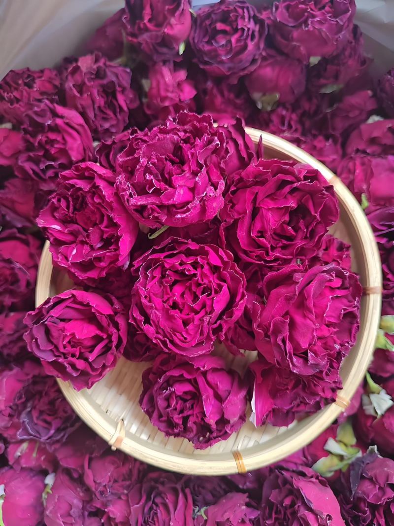 玫瑰花茶冻干工艺、锁鲜技术