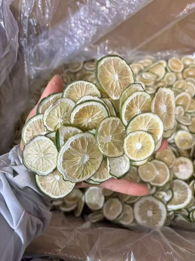 香水柠檬干烘干，统货，片径3cm以上，已去边皮