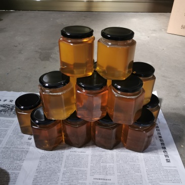 土蜂蜜玻璃瓶500克装