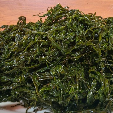 马尾藻特级0.75元/袋(16g)、精品0.65元/袋(