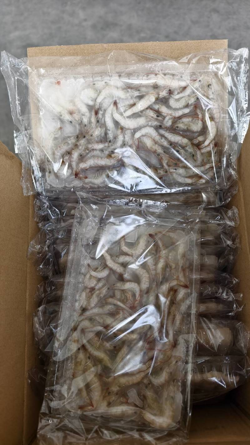 河虾150g*10板/件:4-6号33元/件,6-8号3