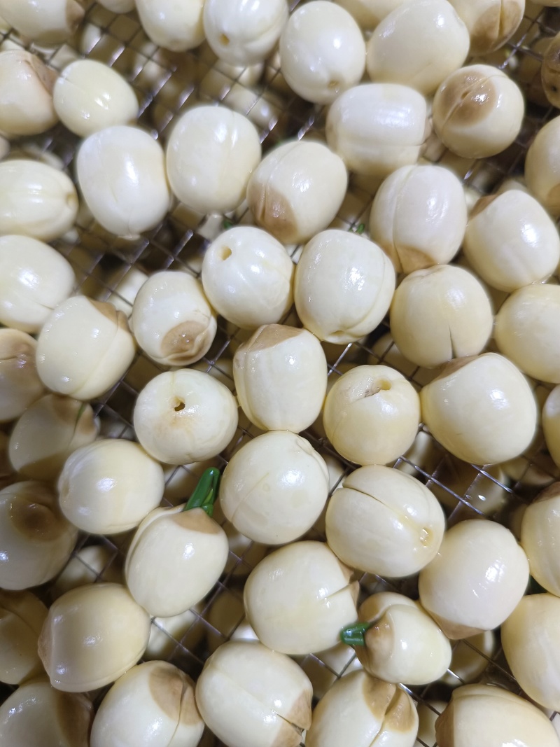 莲子按个头大小分级定价