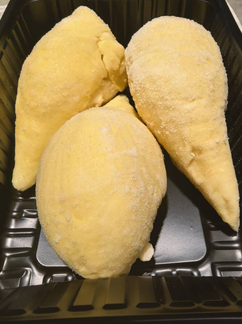榴莲金枕榴莲，含冻肉和鲜果两种，分A/B/C级