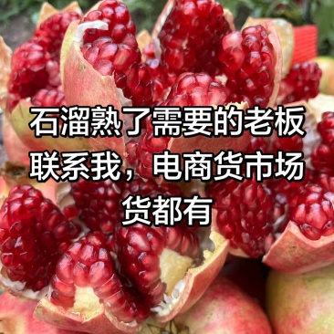 突尼斯软籽石榴价格适合欢迎老板进店选购可视频看货