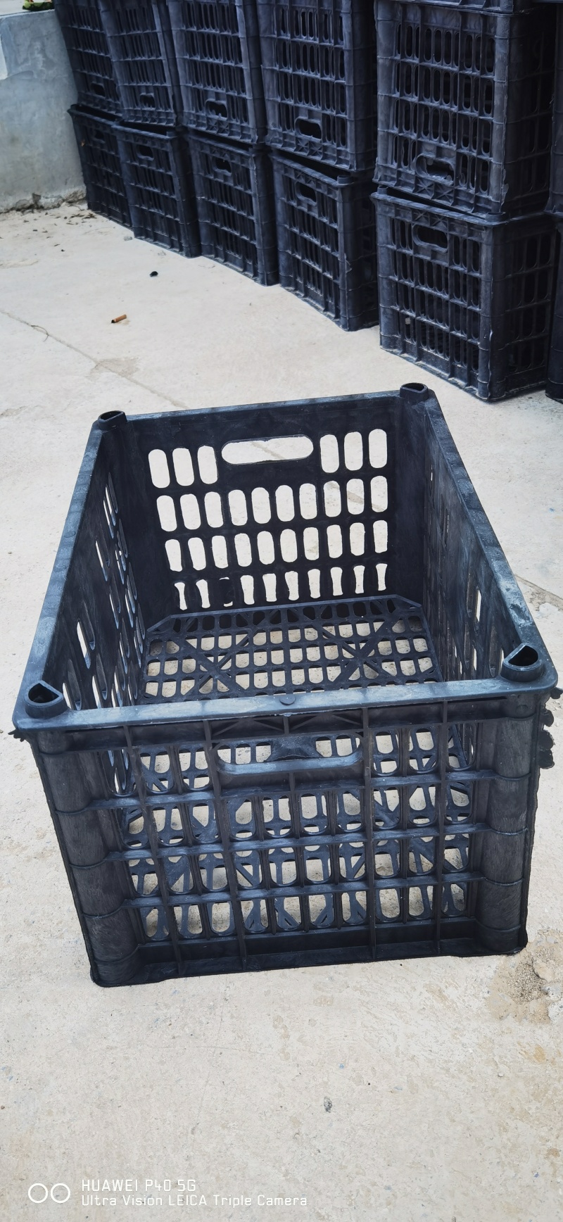 塑料筐46x33x27cm，一手新筐