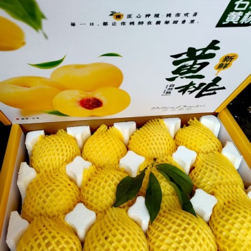 锦绣黄桃4两起3.2元;6两起4.5元。四川**的黄桃