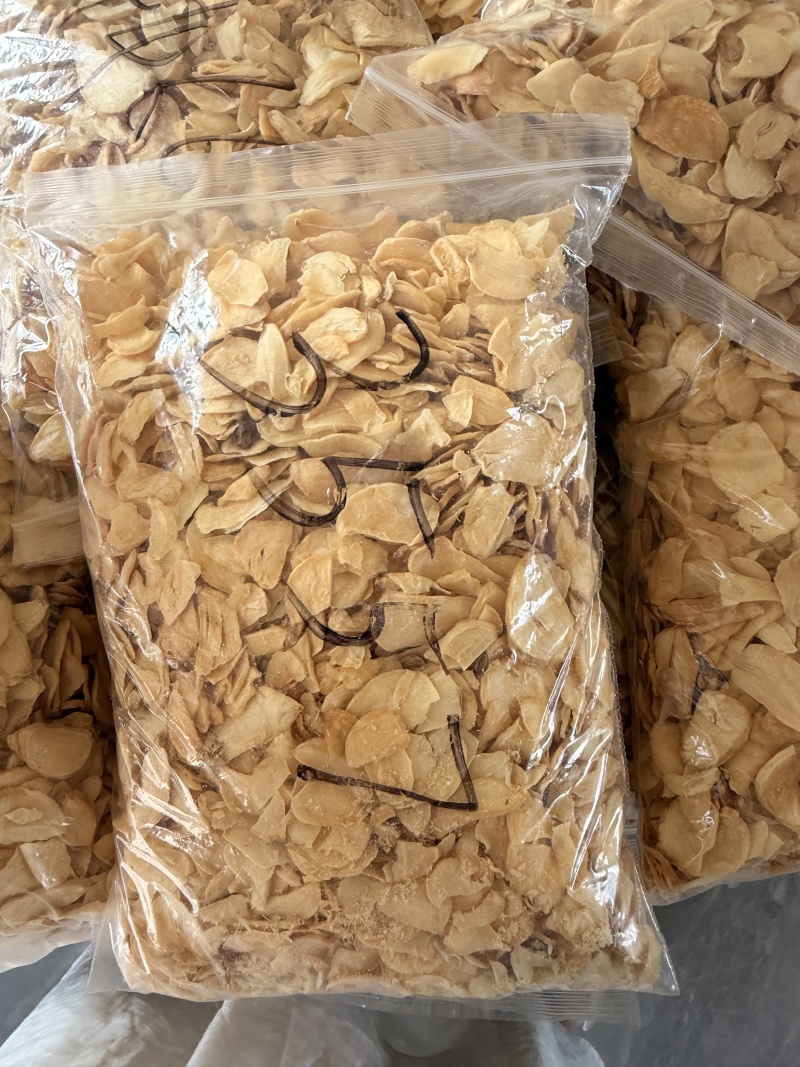 蒜片大片，一级黄