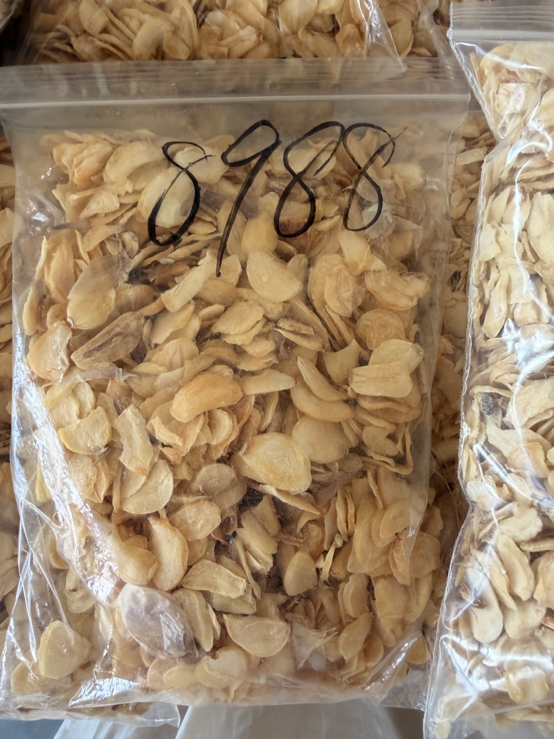 蒜片大片，一级黄