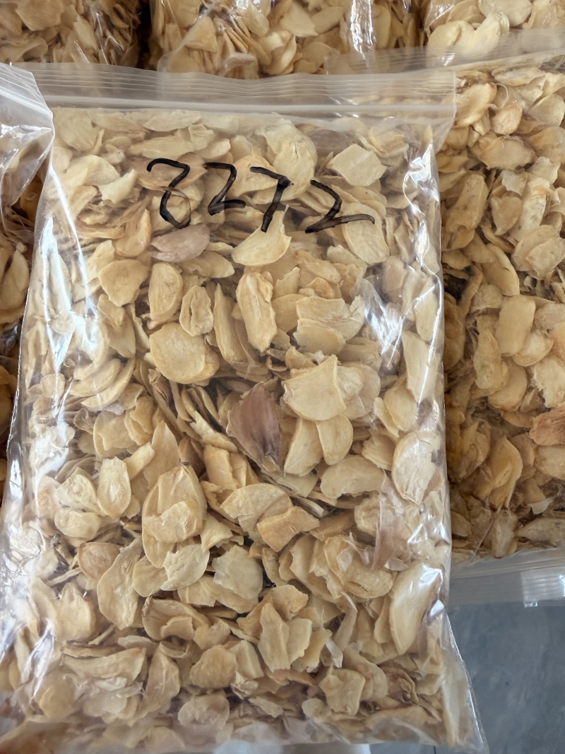 蒜片大片，一级黄