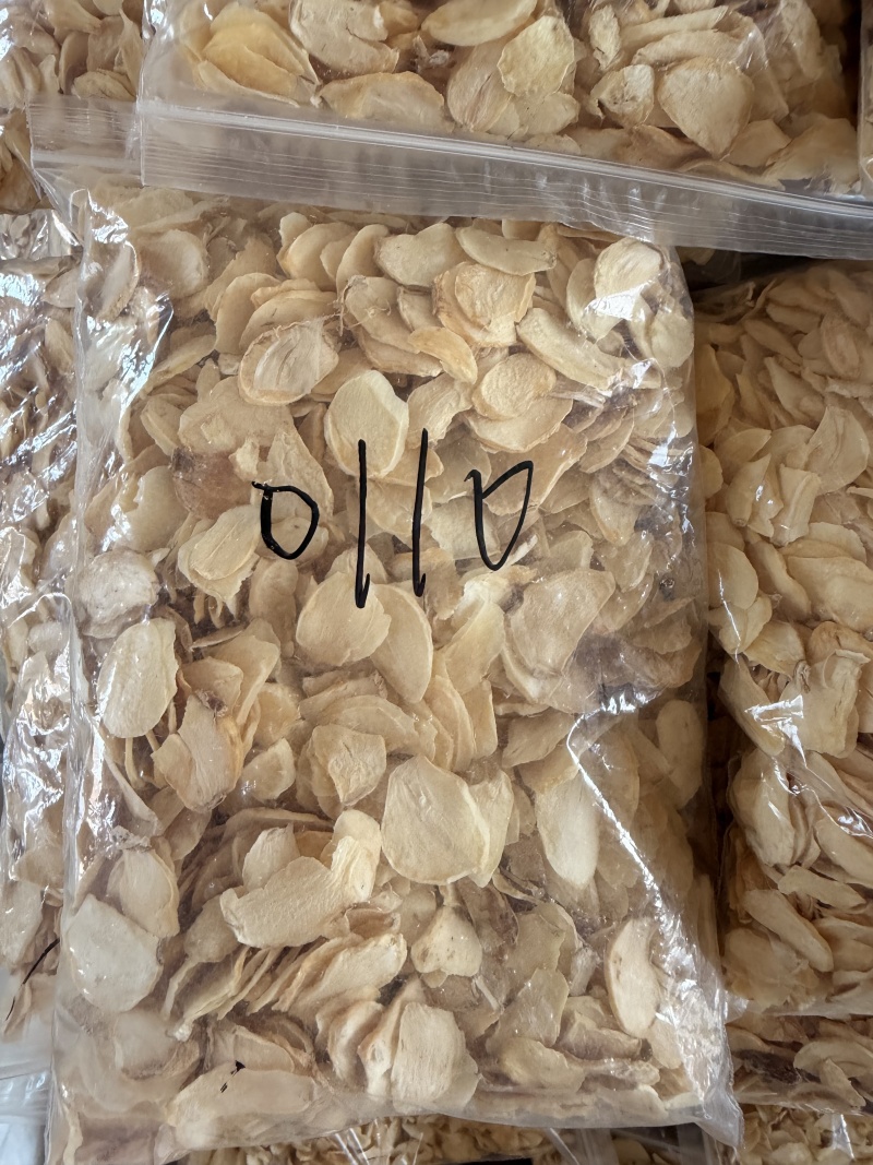 蒜片大片，一级黄