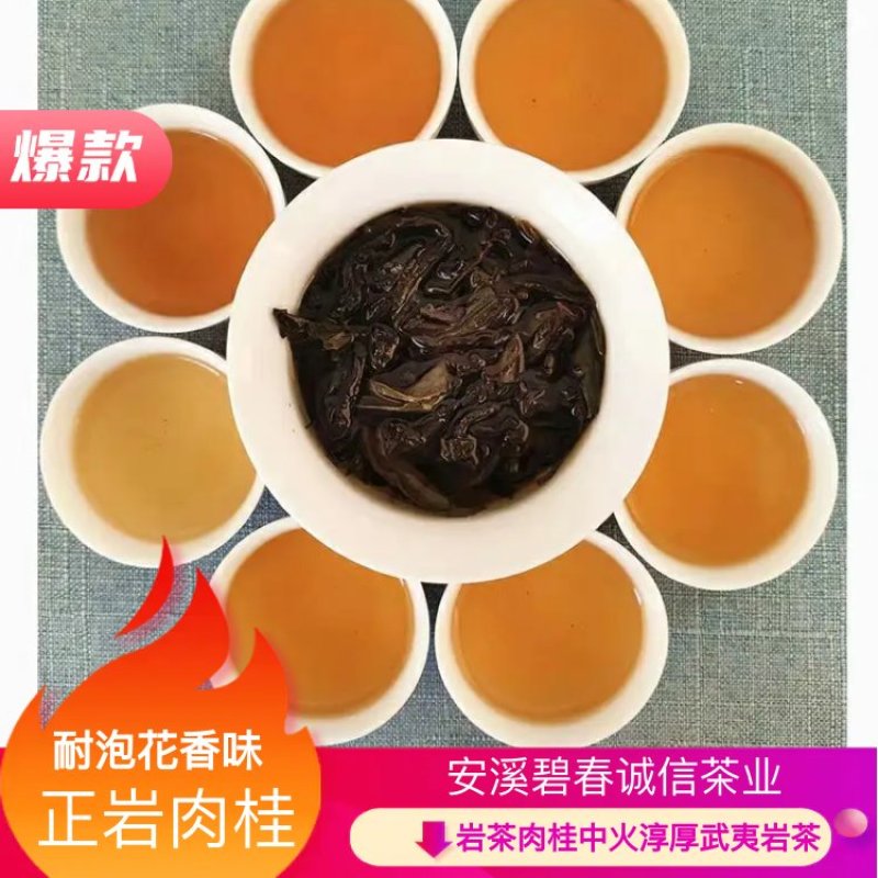正岩肉桂岩茶肉桂中火淳厚武夷岩茶耐泡花香味