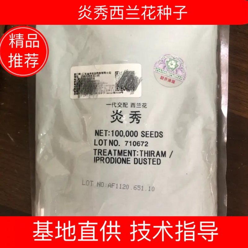 炎秀西兰花种子大包炎秀10万粒装21新日期芽率高顺丰包邮