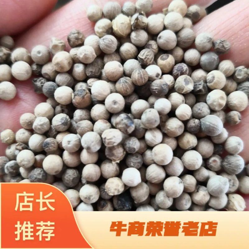 白胡椒国产各种规格干货2斤包邮量大从优