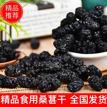四川桑葚干特级无沙食用桑葚干德昌产冷风风干型团购批发