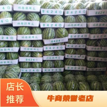 优质一茬美都西瓜味甜多汁个头匀称品质上乘