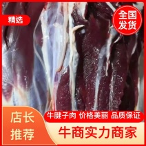 新鲜牦牛腱子肉原切无注水一手货源量大全国发货！