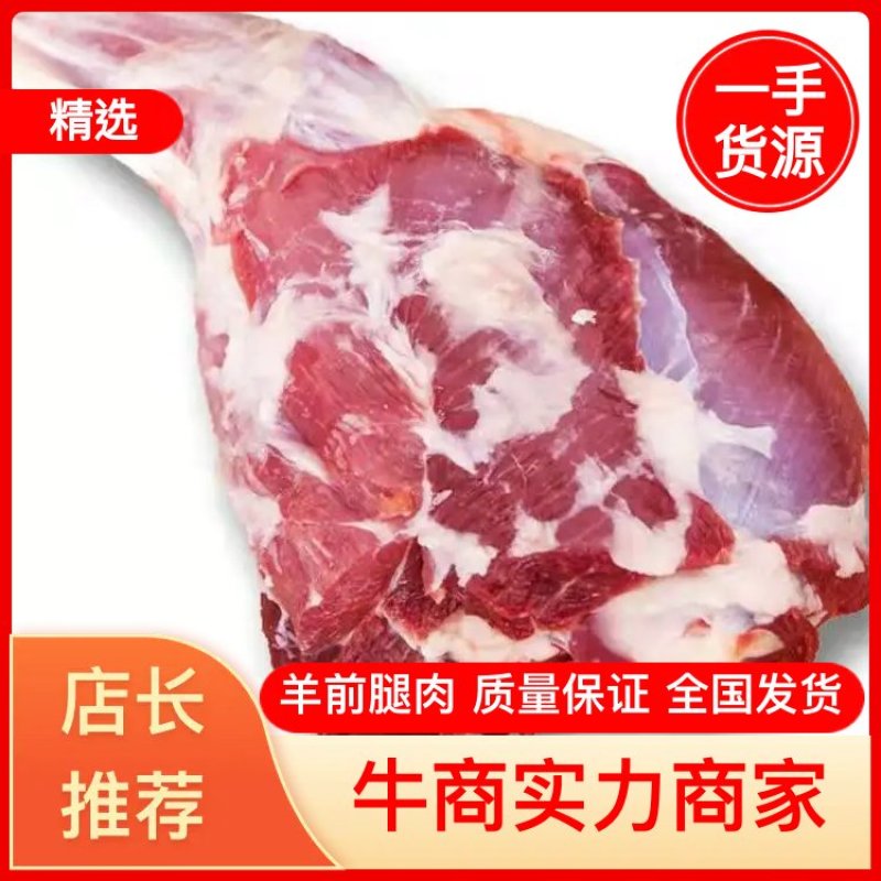 草膘羊前腿肉新鲜现宰杀现发货8斤顺丰冷链不包邮量大优惠