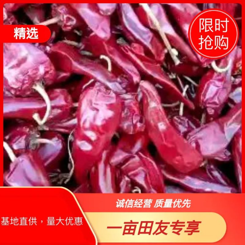 北京红干辣椒大量上市，保质保量，基地直供