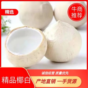 海南精品椰白，产地直销，一手货源。实力厂家。