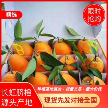 橙子，长虹脐橙产地直销果面好，提供分级打蜡一条龙服务