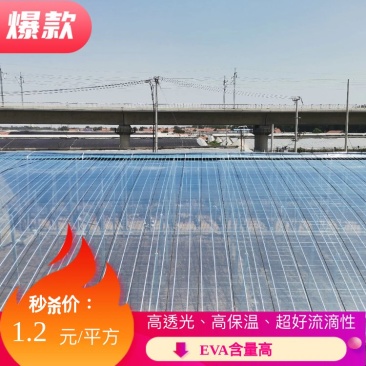 精品高保温po膜，进口原料，拉力强，亮度高，保温性能高。