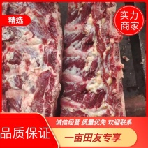 牛脊骨带肉牛骨可加工锯断可用于自助餐骨头馆