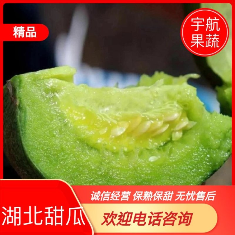 【优选精品】绿宝甜瓜产地直发，香瓜，支持基地考察视频看货