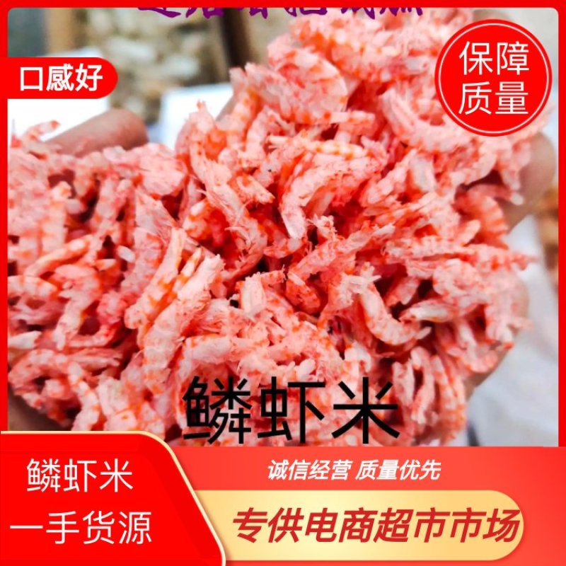鳞虾米加工厂直供（无盐淡干）干度九成流动摊热卖