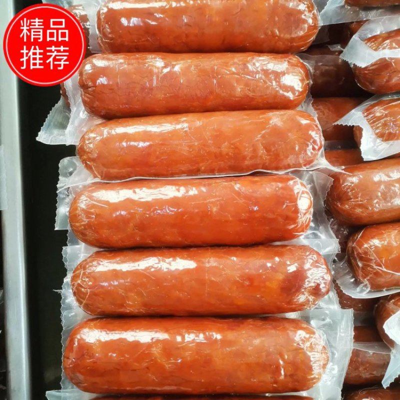 【厂家批发】380克青岛老火腿纯猪腱子肉不加鸡肉和鸭肉