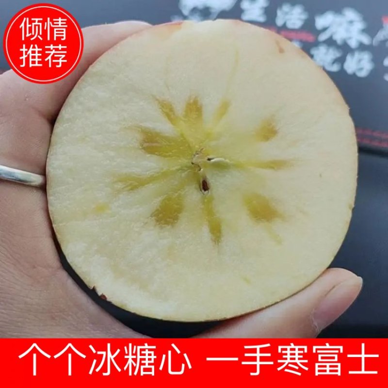 冰糖心红富士苹果，口感薄脆，甜，质量好，适合电商团购市场