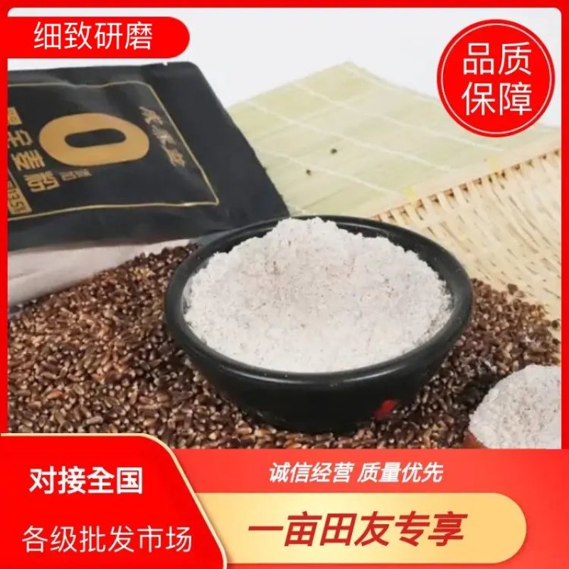 【推荐】内蒙古黑麦全麦粉，产地发货，品质保障，欢迎老板下单