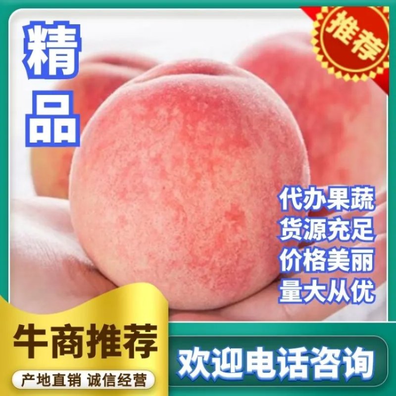 大红桃水蜜桃大果型产地量大优质货源实力代办诚信合作