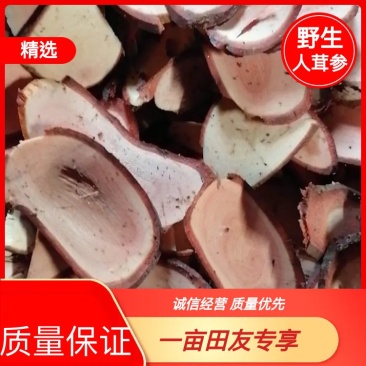 人茸参，全红心，也叫快大树，全根切片，包邮！中药材！
