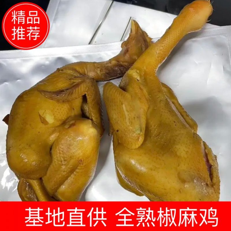 全熟椒麻鸡价格美丽全国可发货一只鸡1.71.8斤左右