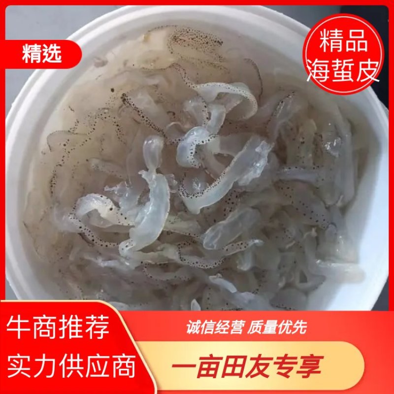 山东海蜇皮品质保证诚信经营欢迎联系接商超市场电商