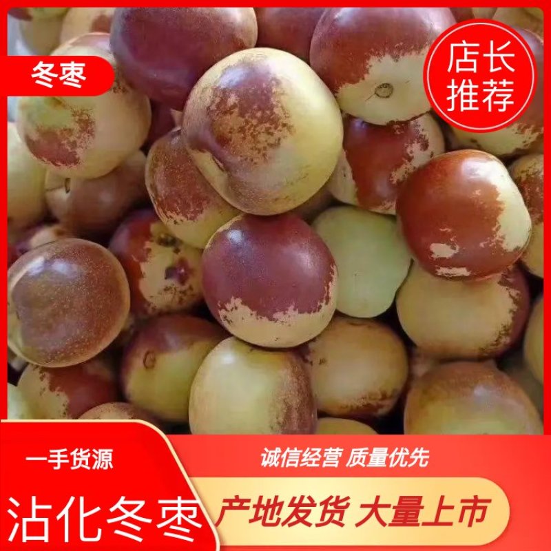 【源头直采】山东滨州沾化冬枣新鲜直达可对接电商/市场