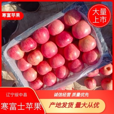苹果寒富苹果鲜果大量现货可视频看货欢迎联系