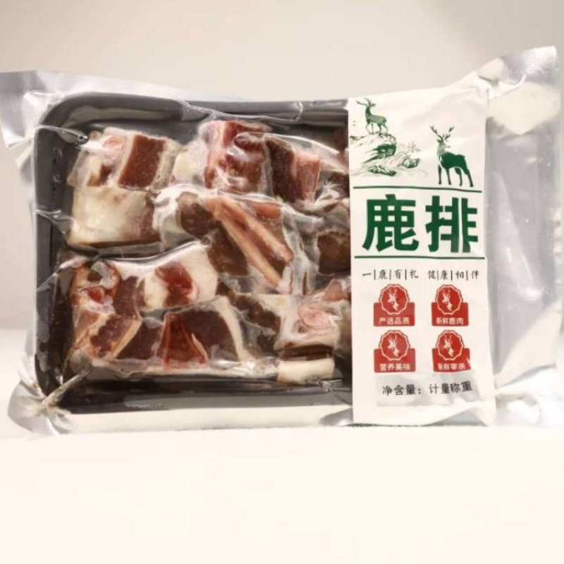 【精品】新鲜鹿排骨基地直销量大质优价格优惠一手货源