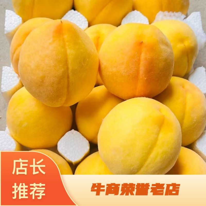 浙江精品锦绣黄桃，一手货源，量大价优，对接电商商超