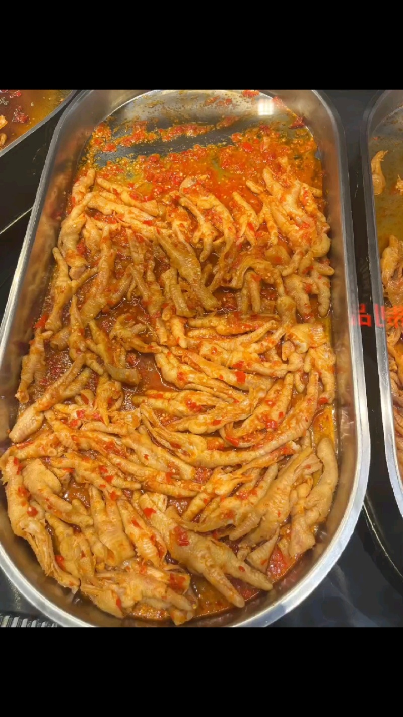 【无骨鸡爪】网红无骨凤爪泡椒凤爪泡椒鸡爪餐饮摆摊一秒出摊
