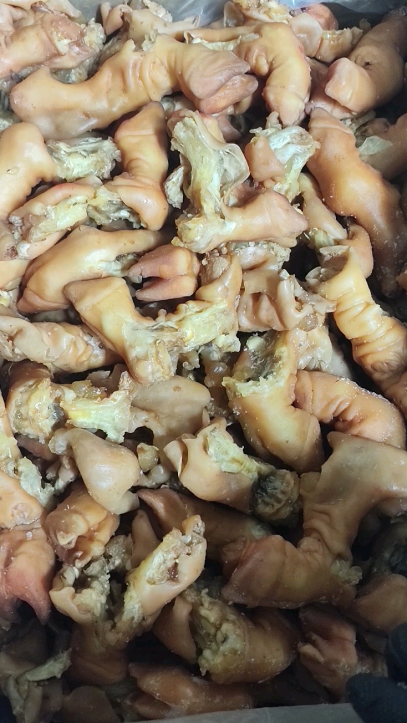 【熟食羊蹄】精品熟羊蹄，去骨，厂家直销，长期供应