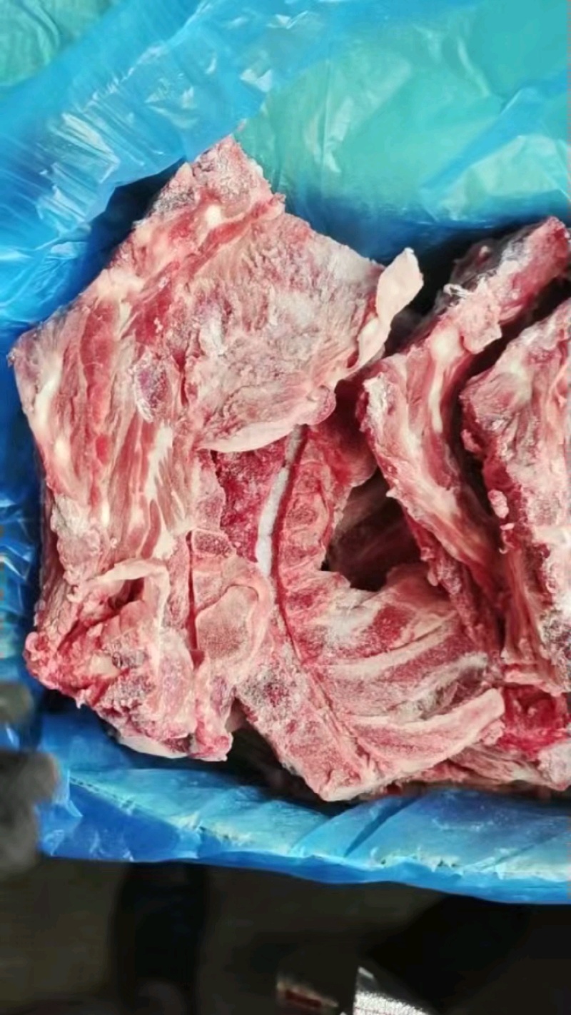 新到猪胫骨，655元/箱，10公斤带肉多