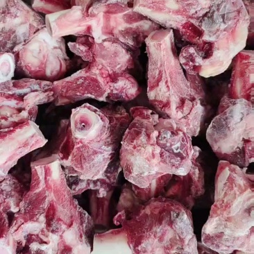 清真羊棒骨，含肉40%带骨髓，新鲜便宜！