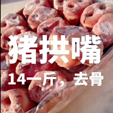 新货猪拱嘴到货，去骨短嘴，20斤一箱！