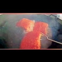 广西南宁市横州百合圩背柴火扣肉