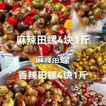 #家常菜分享螺4块1斤，麻辣田螺4块1斤，#今日下酒菜