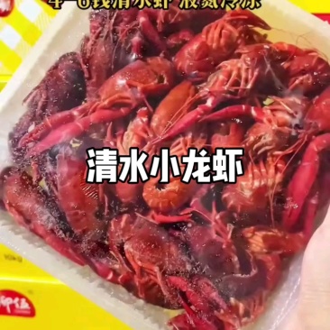 四六清水小龙虾，液氮冷冻，品质口感好！
