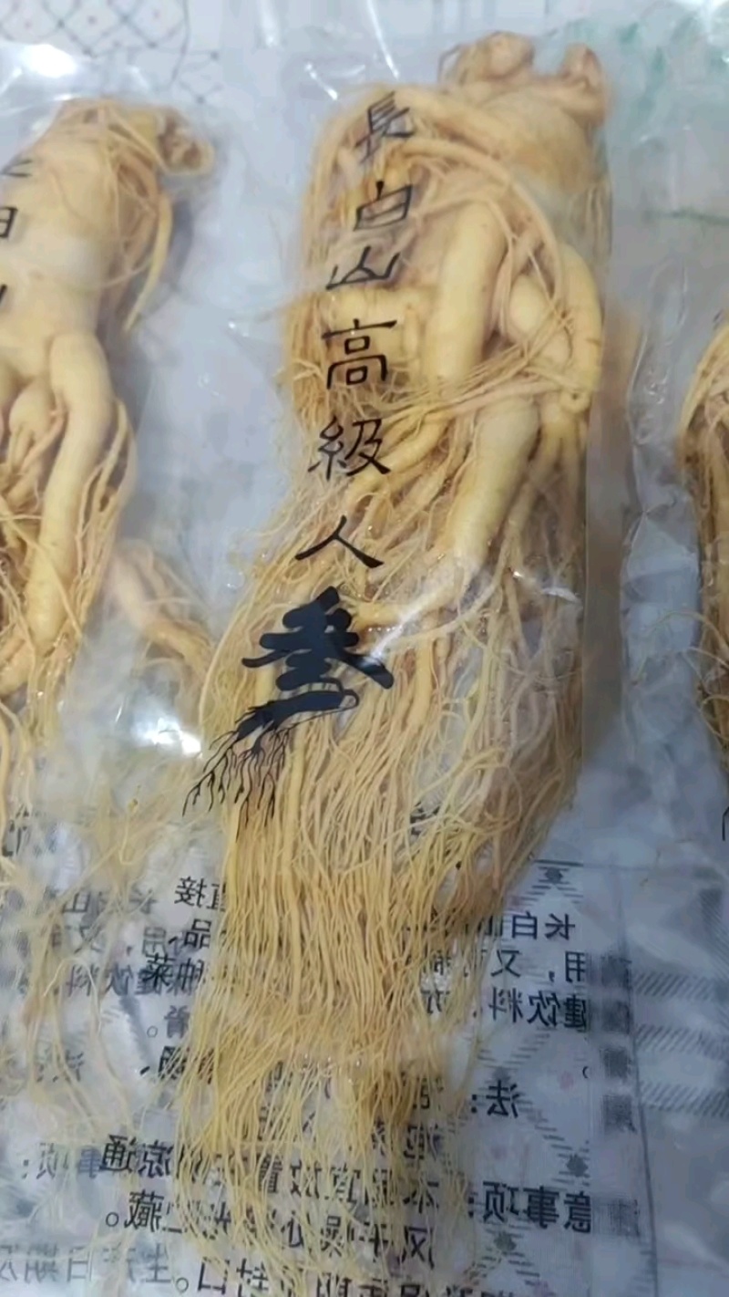 特别推荐精品大参王单支重200--500克无疤无锈须毛好