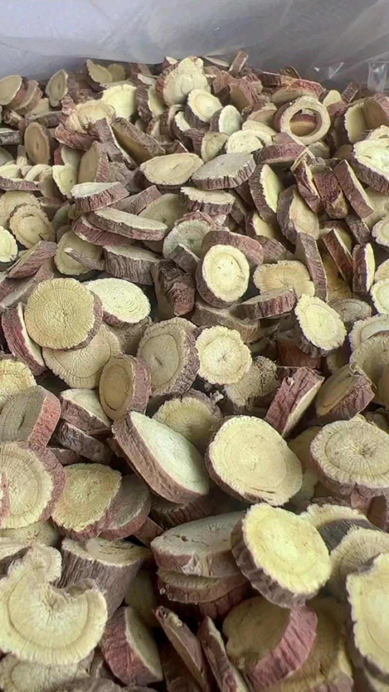 甘草地摊电商批发甘草片甘肃大圆红皮甘草片甘草片甘草干