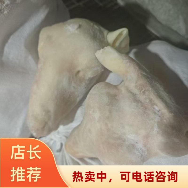 山东菏泽牡丹区直发水褪带皮羔子头3斤多羊头羊副产品大量供应
